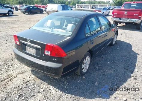 2003 Honda Civic Ex z USA, uszkodzony, nr VIN 2HGES267X3H505867